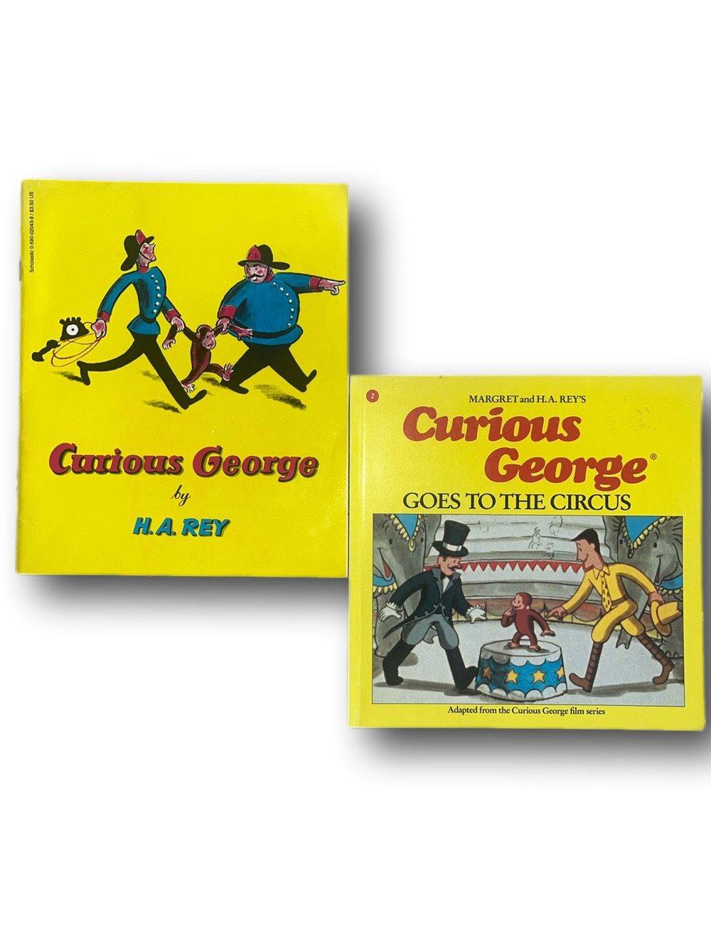 🇺🇸Set of 2 Curious George Books